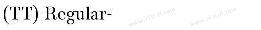 华文细黑(TT) Regular字体转换